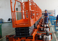 China One Person Scissor Lift Extension Platform Aerial Work High Working Efficiency company