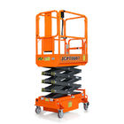 China Painting Surface Portable Scissor Lift With Extendable Platform Manganese Steel Material company