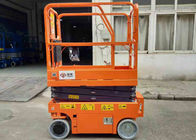 Electric Industrial Scissor Lift With Width 0.76m Elevator Compact Dimensions