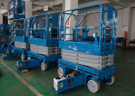 China Compact 10m Hydraulic Scissor Lift / Diesel Scissor Lift Low Noise Easy Operation company