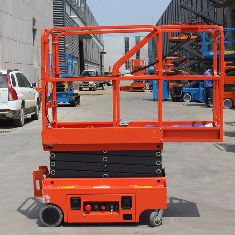 Portable Scissor Lift With Extendable Platform Lift Height 6m Multi Stage