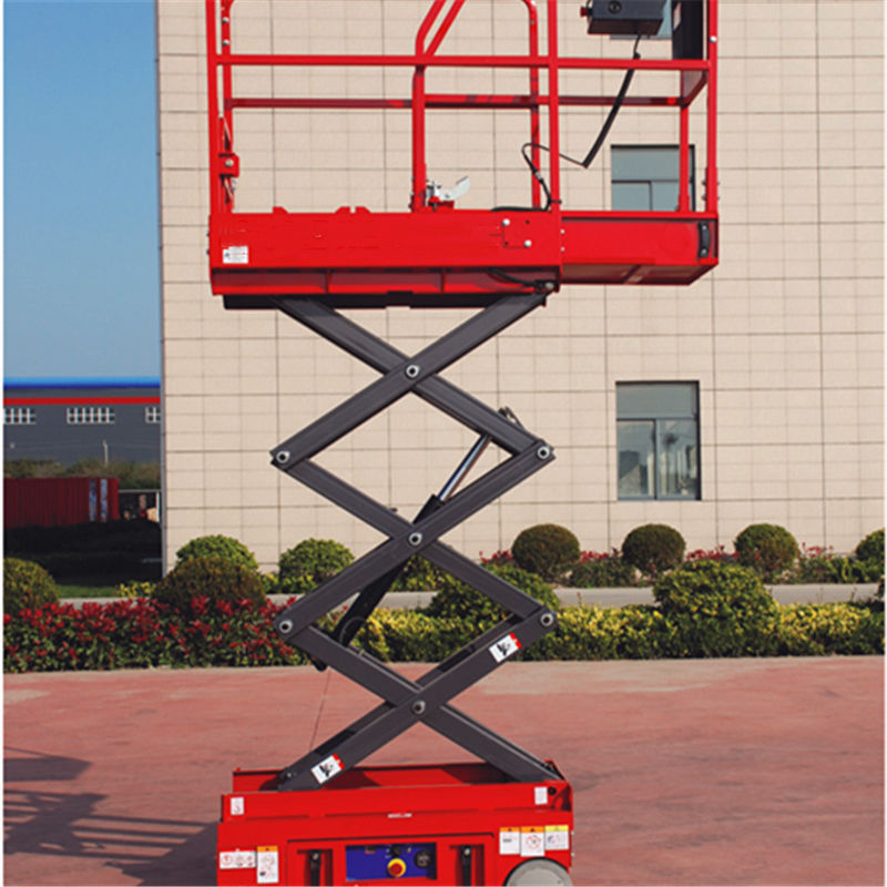 Heavy Duty Articulating Boom Lift Mobile Durable Hydraulic Manual Type