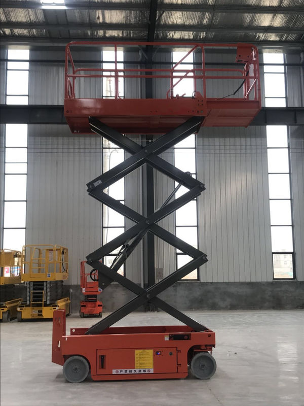 Extendable Stationary Mobile Hydraulic Scissor Lift Aerial Lift Equipment