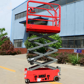 China Towable Scissor Lift Extended Platform Hydraulic Electronic Self Leveling factory
