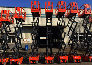 Self Propelled Small Scissor Lift With Extendable Platform