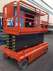 Self Propelled Hydraulic Scissor Lift 13.7m Extendable Electric Driven