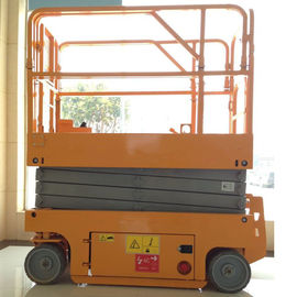 Miniature Mobile Hydraulic Scissor Lift Platform Lightweight Aerial Lifts