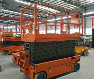 Aerial Working Lightweight Scissor Lift For Indoor Or Outdoor Construction