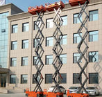 China Self Propelled Movable Scissor Lift Aerial Working Platform 13.7m Electric Driven company