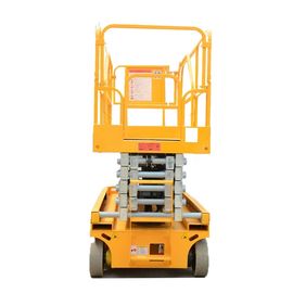 Self Propelled Elevated Work Platform Mini Scissor Lift High Strength Steel Material