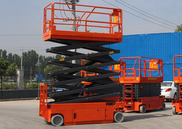 Self Propelled Mobile Aerial Work Platform High Strength One Man Aerial Lift