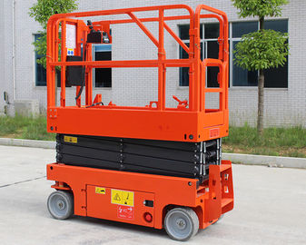 China Self Propelled Mobile Scissor Lift 8m Lifting Height For Aerial Working factory