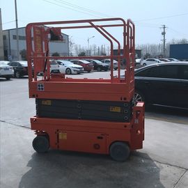 China Manganese Steel Electric Aerial Reclaimer Orange Movable Lifting Platform factory