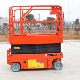 China Self Propelled Electric Aerial Reclaimer Norrow 8m For Aerial Working factory