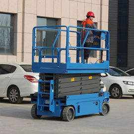 China Proportional Control Movable Scissor Lift Industrial With 10m Lifting Height factory