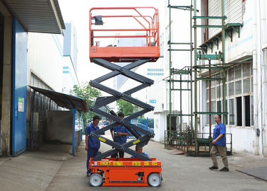 China Aerial Maintenance Scissor Lift Extension Platform Self Propelled Lift Table factory