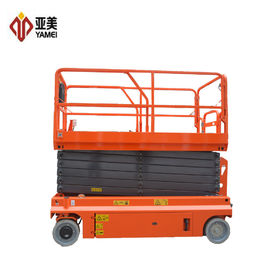 China Small Electric Lightweight Scissor Lift Automatic Pothole Guard System factory