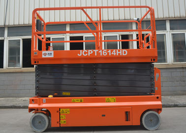 Construction Self Propelled Hydraulic Scissor Lift With Lifting Height 3 - 16m